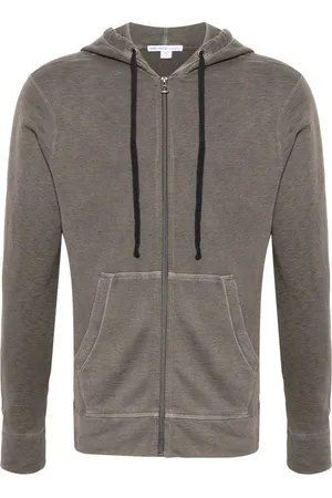 James Perse Kapuzenjacke aus Jersey-Fleece