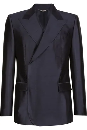 Dolce & Gabbana Doppelreihiges Jackett aus Seide