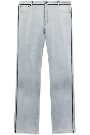 Maison Margiela Gerade Hose mit Kontrastrand