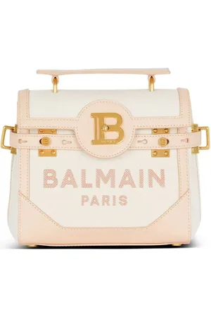 Balmain B-Buzz 23 Handtasche aus Canvas