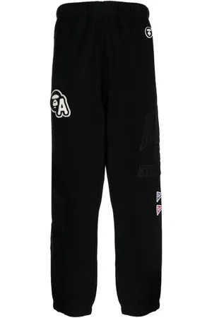 A Bathing Ape Jogginghose mit Logo-Applikation