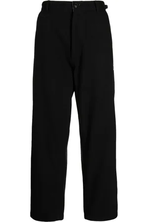 Izzue Weite Hose mit Logo-Applikation