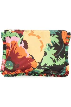 La DoubleJ Clutch mit Logo-Print