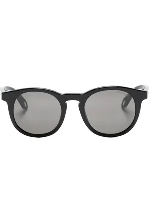 Giorgio Armani Panto Sonnenbrille mit rundem Gestell
