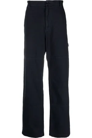 Dolce & Gabbana Gerade Hose mit Logo-Schild