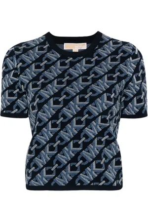 Michael Kors Top aus Monogramm-Jacquard