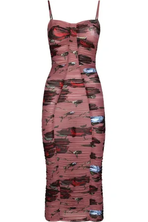 Dolce & Gabbana Kleid mit Rosen-Print