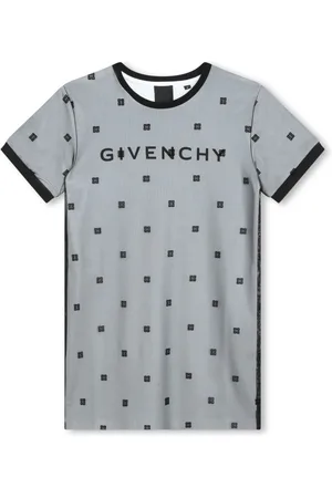 Givenchy T-Shirtkleid mit Logo-Mesh