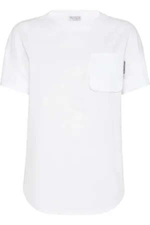 Brunello Cucinelli T-Shirt mit rundem Ausschnitt