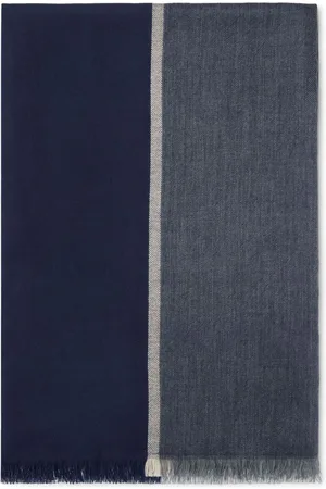 Brunello Cucinelli Schal in Colour-Block-Optik