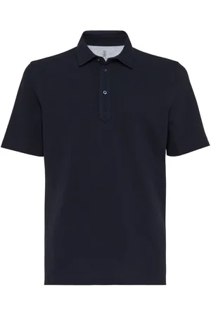 Brunello Cucinelli Poloshirt aus Leinen