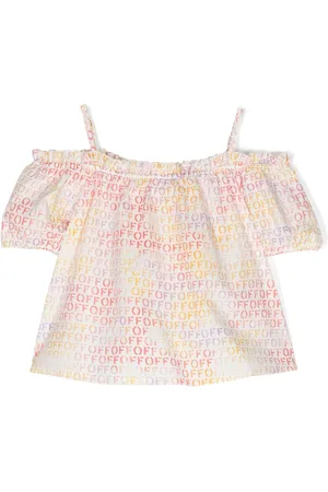 OFF-WHITE Bluse mit Logo-Print