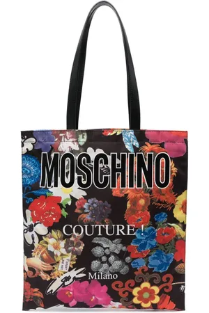 Moschino Großer Shopper mit Blumen-Print