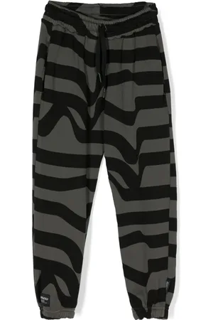 Nununu Jogginghose mit Road Web-Print