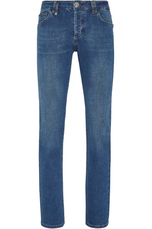 Philipp Plein Supreme Iconic Straight-Leg-Jeans