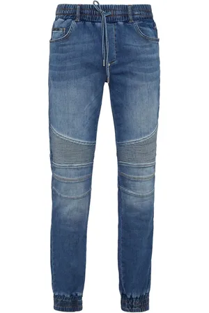 Philipp Plein Skinny-Jeans mit geripptem Detail