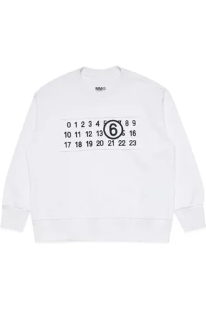 Maison Margiela Sweatshirt mit Nummern-Motiv