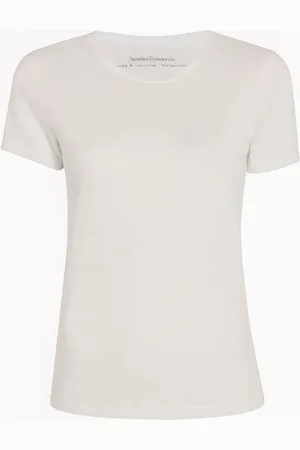 Another Tomorrow T-Shirt mit rundem Ausschnitt