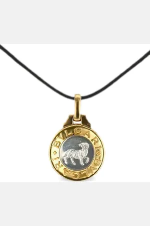 Bvlgari 18kt Gelbgoldanhänger mit Sternzeichen Widder