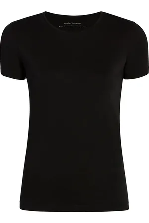 Another Tomorrow T-Shirt mit rundem Ausschnitt