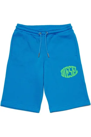Diesel Joggingshorts mit Logo-Print