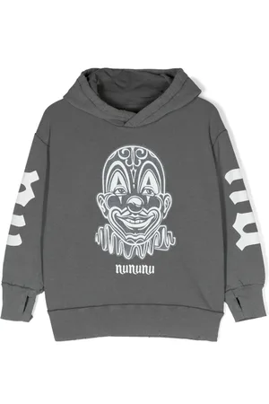 Nununu Hoodie mit Illustration-Print