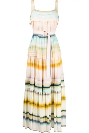 Acler Janet Kleid mit Streifen