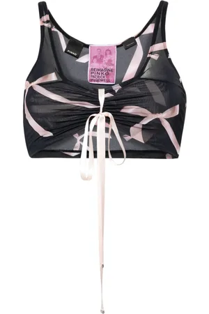 Pinko X Patrick McDowell transparentes Tanktop