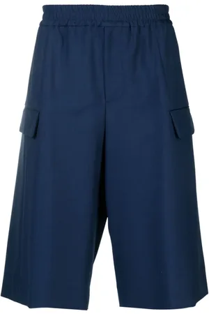 Alexander McQueen Weite Shorts mit Abnähern