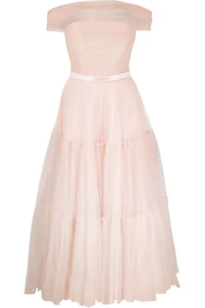 Ana Radu Schulterfreies Maxikleid