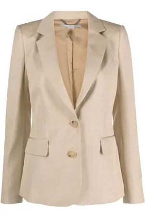 Stella McCartney Blazer mit fallendem Revers
