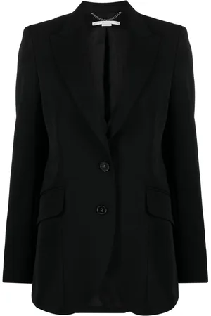 Stella McCartney Blazer mit steigendem Revers
