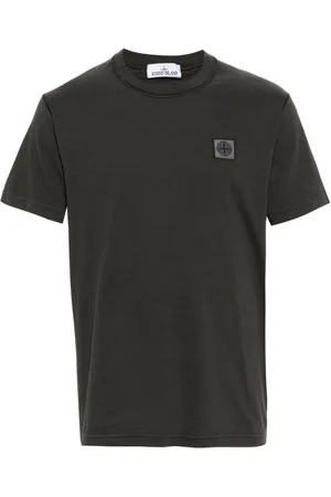 Stone Island T-Shirt aus Baumwolljersey