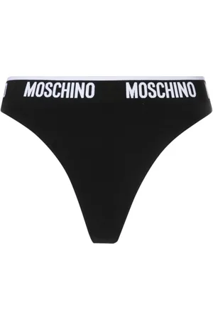 Moschino Slip mit Logo-Bund