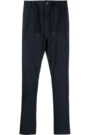 HERNO Tapered-Hose mit Logo-Schild