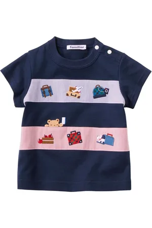 Familiar T-Shirt mit Stickerei