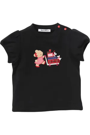 Familiar T-Shirt mit Stickerei