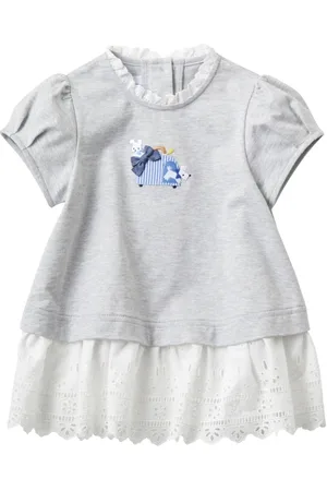 Familiar Kleid mit Spitzenbesatz