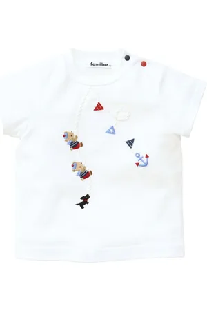 Familiar Besticktes T-Shirt