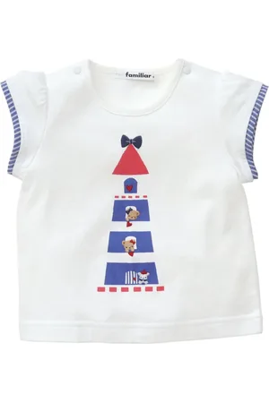 Familiar T-Shirt mit Stickerei