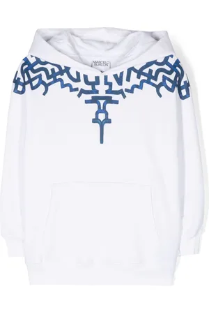 MARCELO BURLON Graffiti Wings Hoodie im Oversized-Look