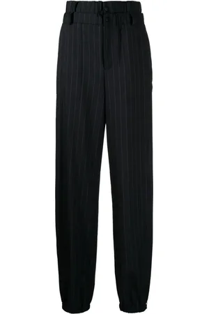MONSE High-Waist-Hose mit Nadelstreifen