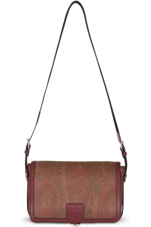 Etro Schultertasche mit Paisley-Jacquard