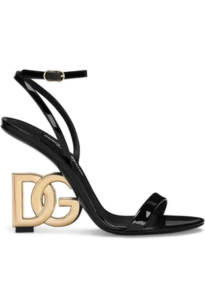 Dolce & Gabbana 3.5 Sandalen aus Lackleder