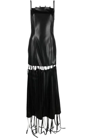Nanushka Freza Maxikleid mit Cut-Outs