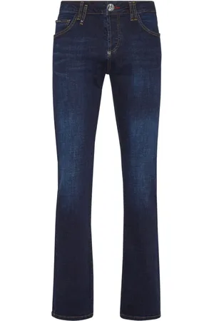 Philipp Plein Tief sitzende Supreme Iconic Straight-Leg-Jeans