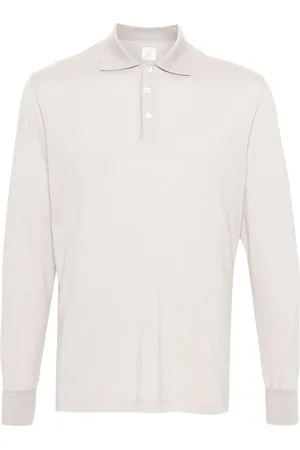 ELEVENTY Langärmeliges Poloshirt aus Jersey