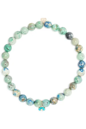 Sydney Evan 14kt Evil Eye Gelbgoldarmband