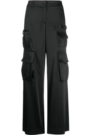 OFF-WHITE Cargohose aus Satin