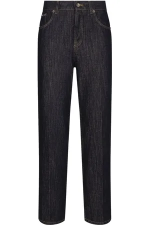 Dolce & Gabbana Gerade High-Rise-Jeans